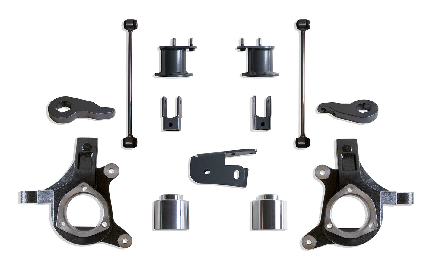 Maxtrac 00-06 GM SUV 2WD 5in. Lowering Kit- Grey K881053