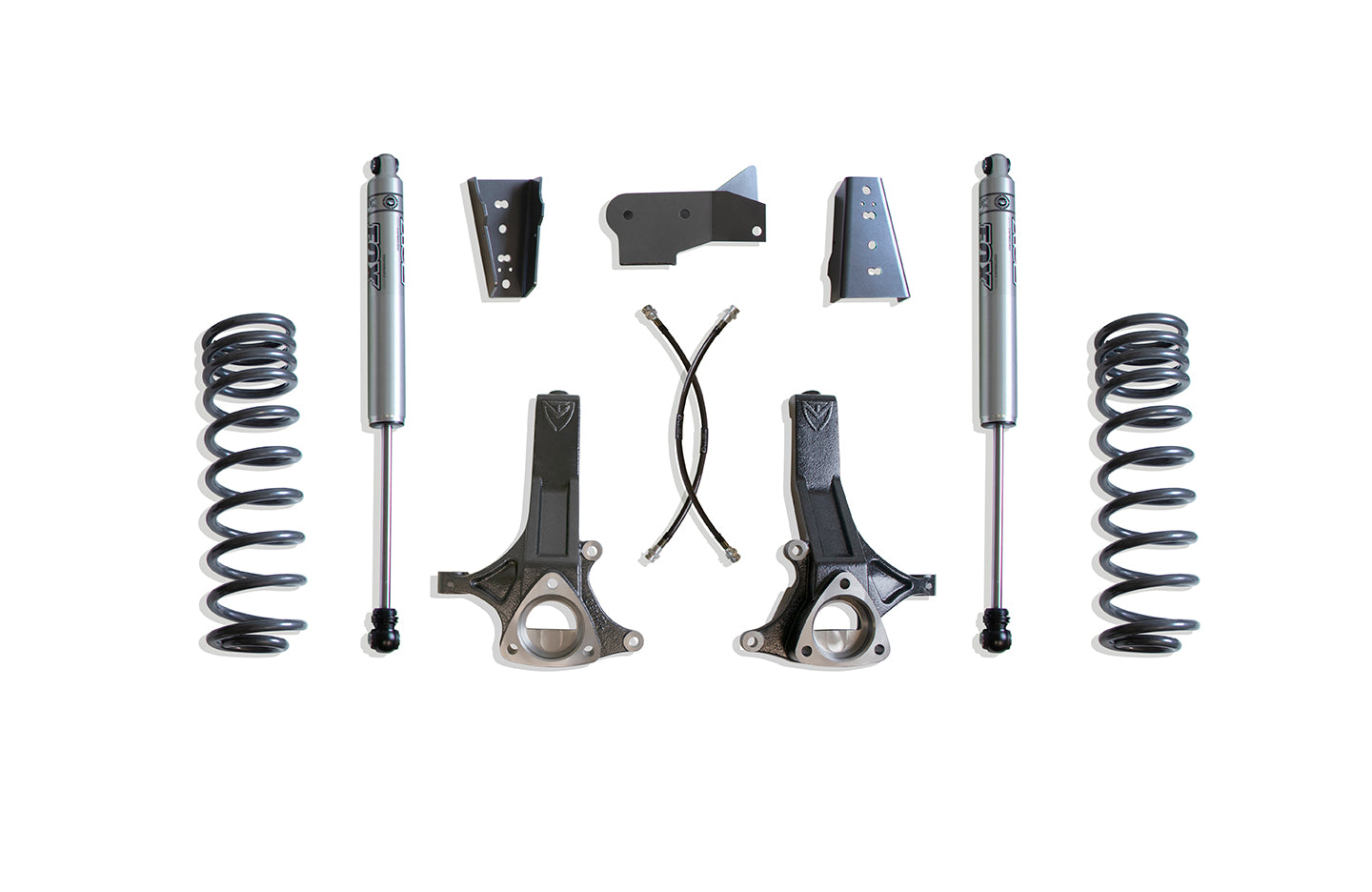 MaxTrac 09-18 RAM 1500 2WD 4.5in/3in MaxPro Elite Spindle Lift Kit w/FOX Shocks K882443F