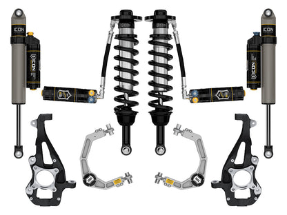 ICON 21-24 Ford F-150 4WD 2.5 Series Stage 4 Billet CDXS Suspension System K93144D