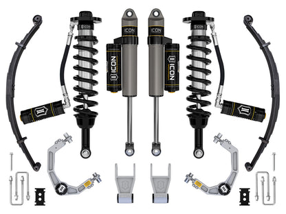 ICON 21-23 Ford F150 Tremor 4WD 2.5-3" Stage 3 Suspension Sys Billet UCA / Leaf Pack K93163L
