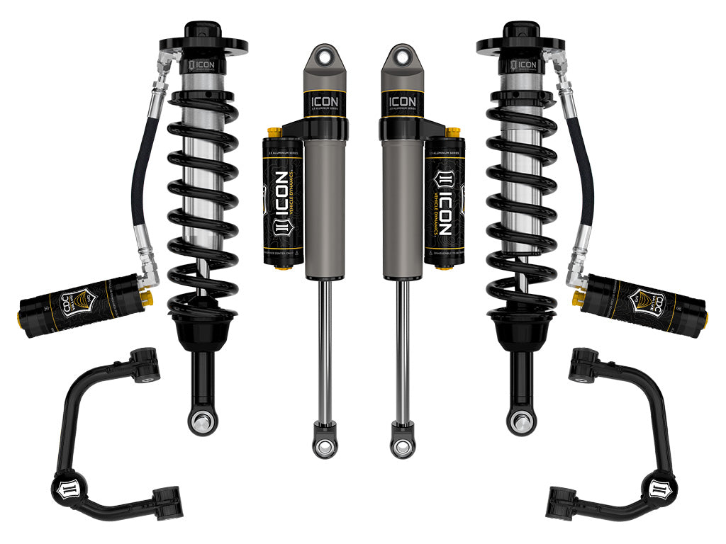 ICON 21-23 Ford F150 Tremor 4WD 2.5-3in Stage 4 Suspension System w/ Tubular UCA K93164T