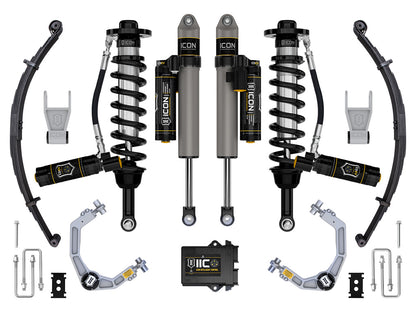 ICON 21-23 Ford F150 Tremor 4WD 2.5-3in Stage 5 Suspension Sys Billet UCA / Leaf Pack K93165L