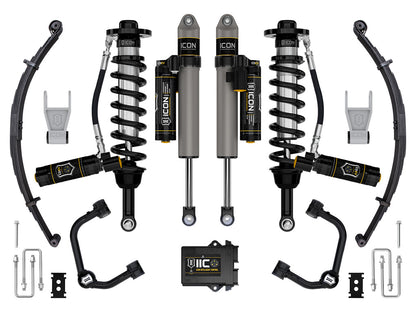 ICON 21-23 Ford F150 Tremor 4WD 2.5-3in Stage 5 Suspension Sys Tubular UCA / Leaf Pack K93165TL