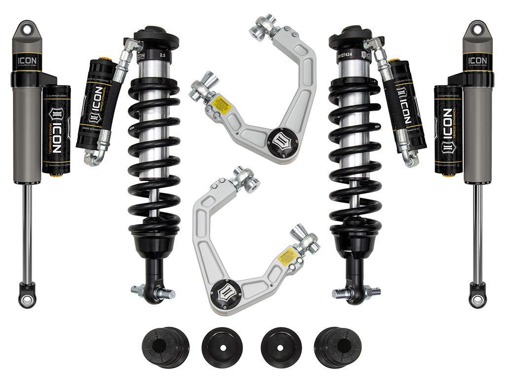 ICON 19-21 Ford Ranger 0-3.5in Stage 4 Suspension System w/ Billet UCA Alum Knuckle K93204A