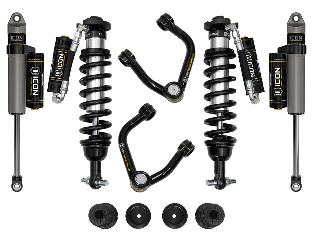 ICON 19-21 Ford Ranger 0-3.5in Stage 4 Suspension System w/ Tubular UCA Alum Knuckle K93204TA