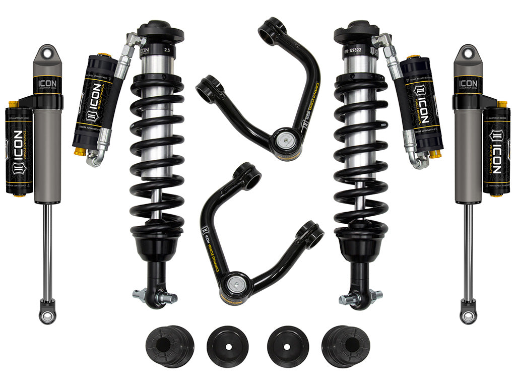 ICON 19-21 Ford Ranger 0-3.5in Stage 5 Suspension System w/ Tubular UCA Alum Knuckle K93205TA
