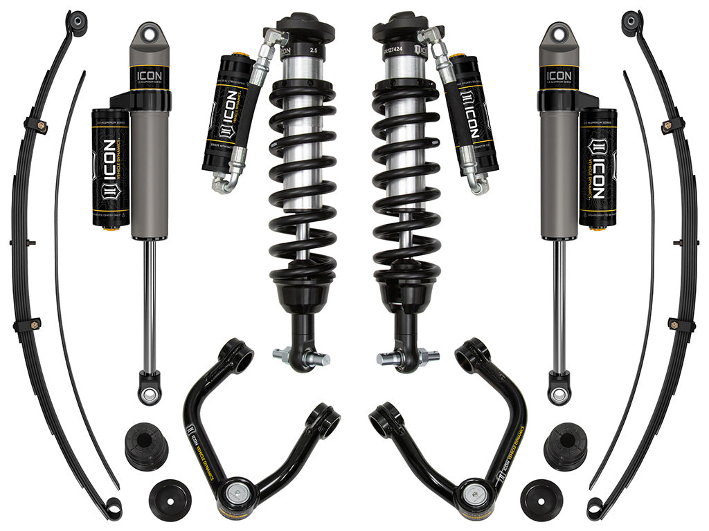 ICON  ICON 19-21 Ford Ranger 0-3.5in Stage 7 Suspension System w/ Tubular UCA Alum Knuckle K93207TA