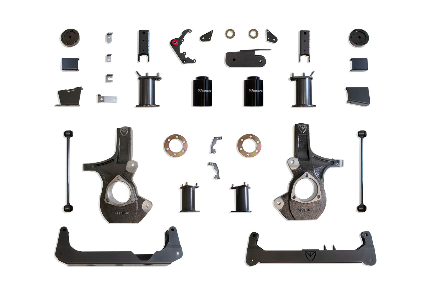 Maxtrac 07-14 GM SUV 4WD 7in Lift Kit K941275