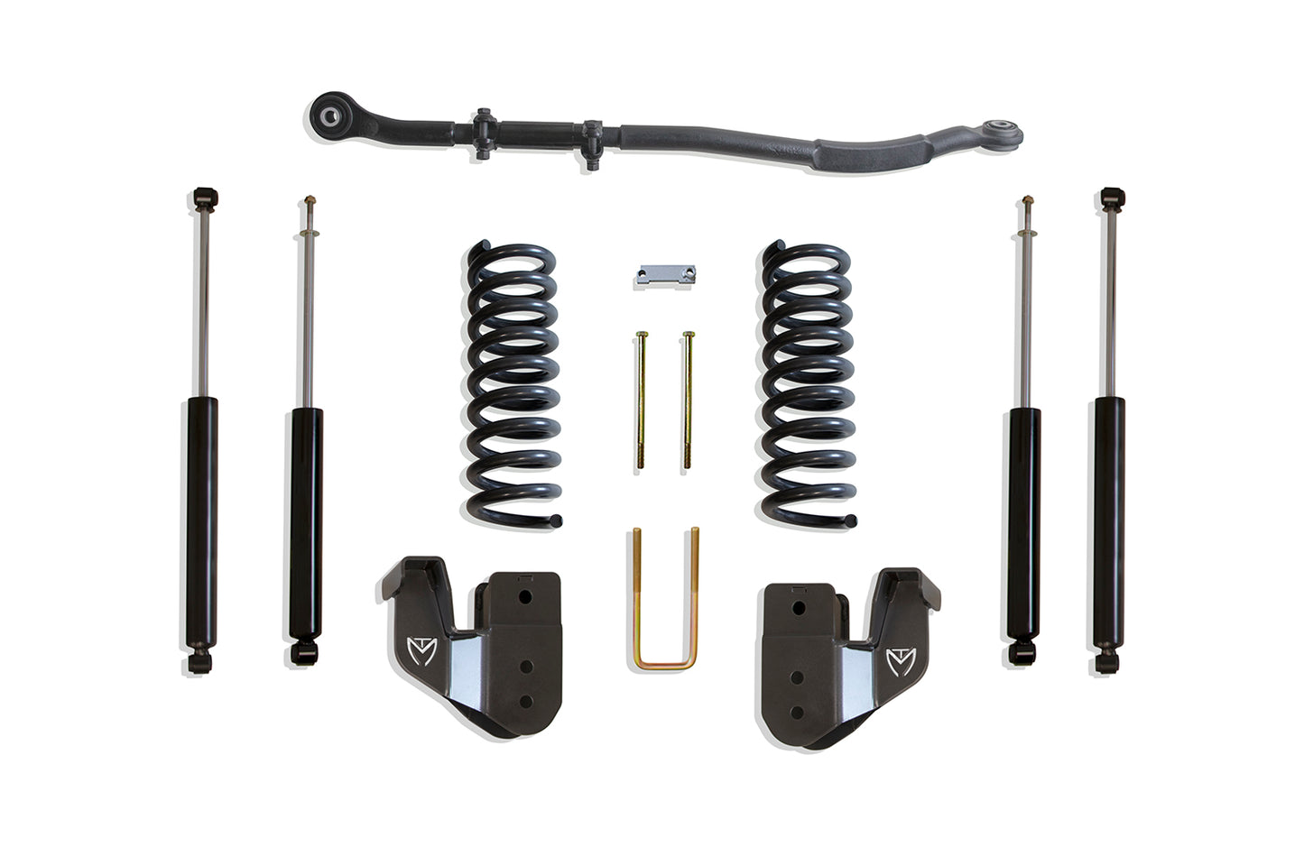 Maxtrac 14-24 Dodge RAM 2500 4WD 2.5in Leveling Kit w/ Radius Arm Brackets & Maxtrac Shocks K947225