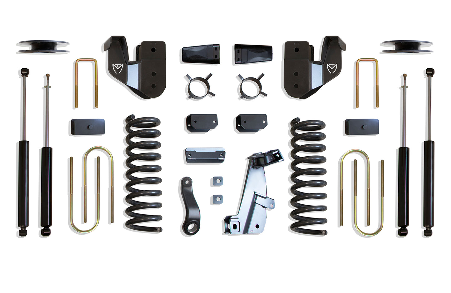 Maxtrac 13-18 Dodge RAM 3500 4WD 4in Lift Kit w/ Radius Arm Brackets & Maxtrac Shocks K947341A