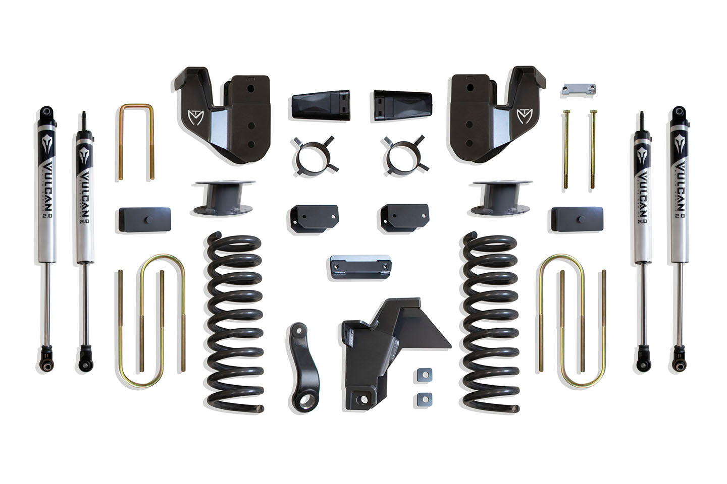 Maxtrac 19-24 Dodge RAM 3500 4WD 6in Lift Kit w/ Radius Arm Brackets & Vulcan 2.0 IFP Shocks K947563VA