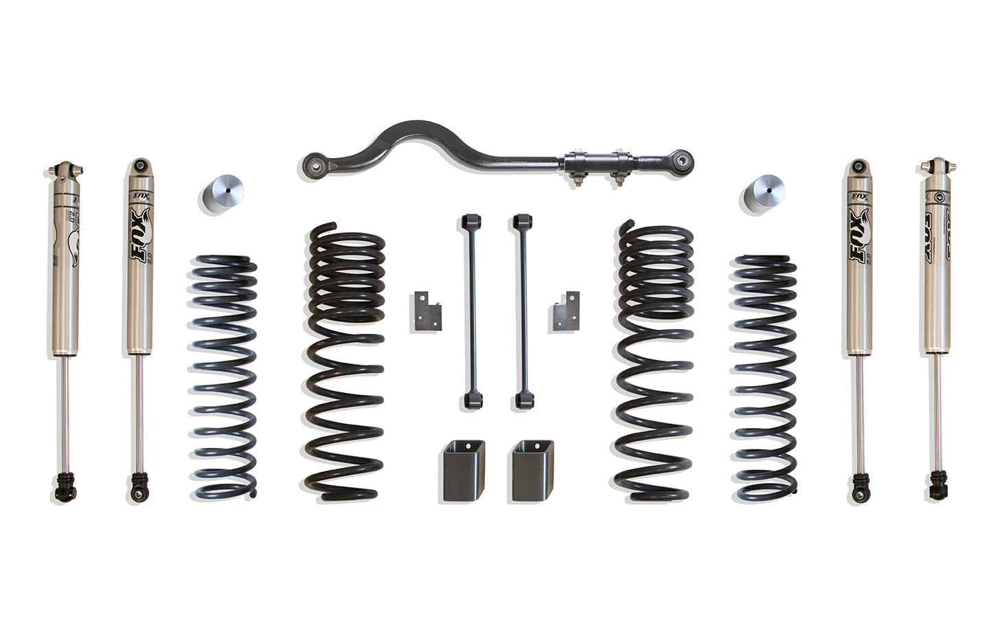 MaxTrac 2020+ Jeep Gladiator JT 4.5in Coil Lift Kit w/ Front Track Bar & FOX Shocks K949942F