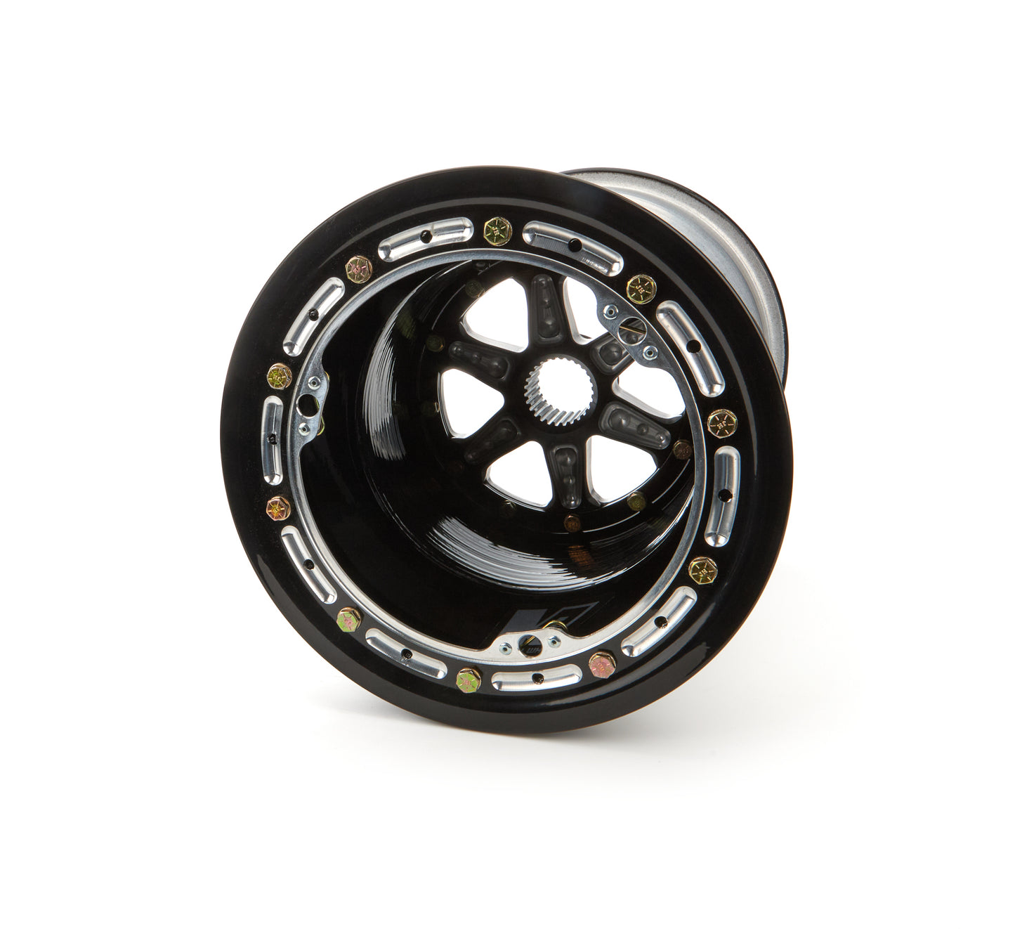Keizer Aluminum Wheels, Inc. Wheel Spline 10in x 13in 5in BS Black KAW10135SPBLB