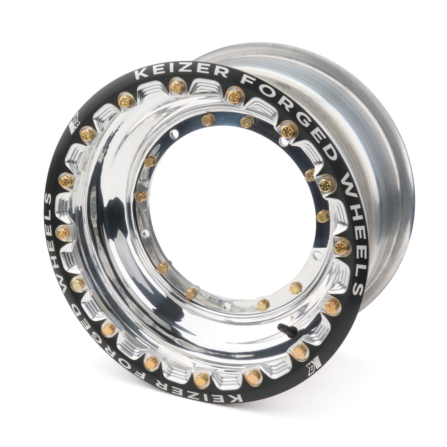 KEIZER ALUMINUM WHEELS, INC. Wheel Direct Mnt 15 x 8 Beadlock 3in BS Black Wheels and Tires Wheels main image