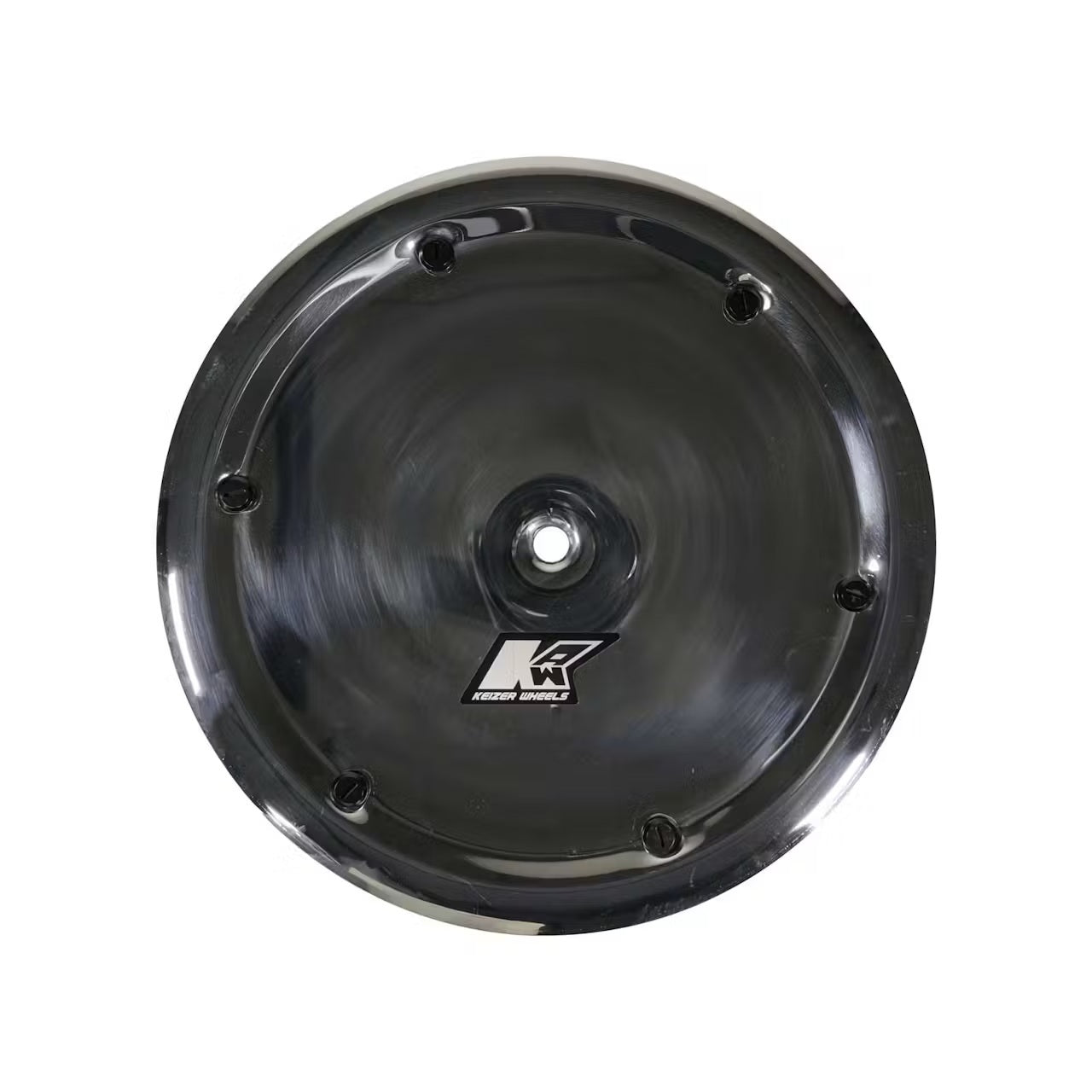 KEIZER ALUMINUM WHEELS, INC. Mudcover 15in 6 Bolt Polished Wheels and Tires Tire and Wheel Accessories main image