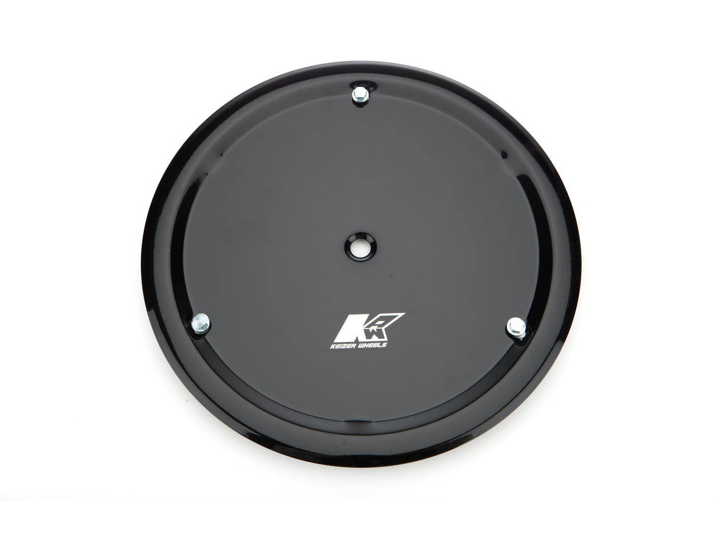 Keizer Aluminum Wheels, Inc. Mudcover 15in Black w/3 5/16-18 Bolts KAW15MCBOB