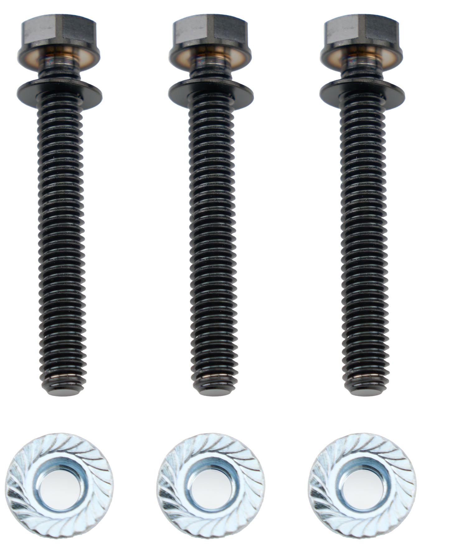 KEIZER ALUMINUM WHEELS, INC. Bolt Kit Wheel Balancer Titanium (3pcs) Fasteners Wheel and Tire Fastener Kits main image