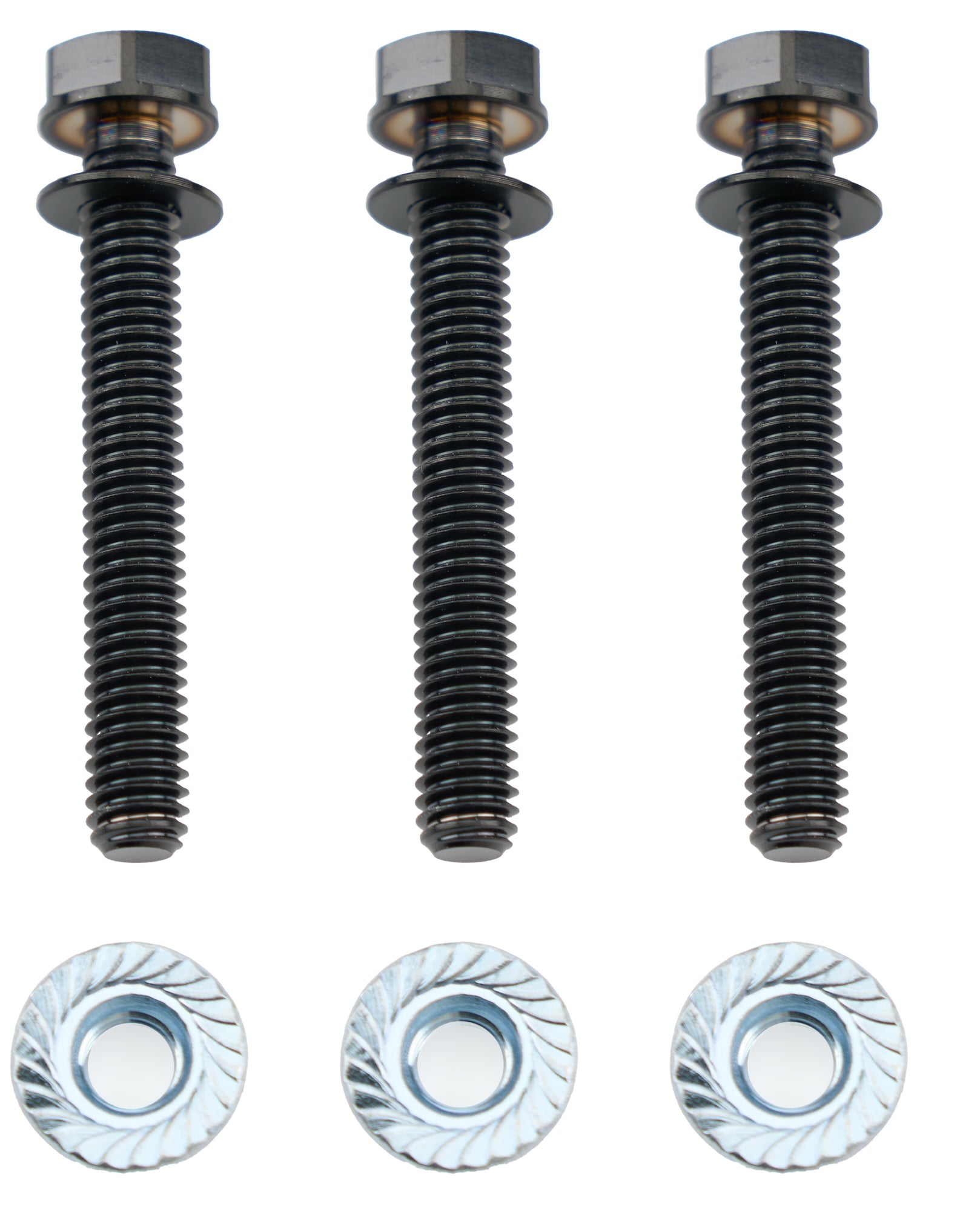 KEIZER ALUMINUM WHEELS, INC. Bolt Kit Wheel Balancer Titanium (3pcs) Fasteners Wheel and Tire Fastener Kits main image