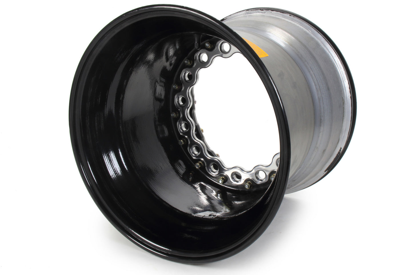Keizer Aluminum Wheels, Inc 15x14 5in BS Wide 5 Blk Inner B/L Modular Wheels Wheels main image