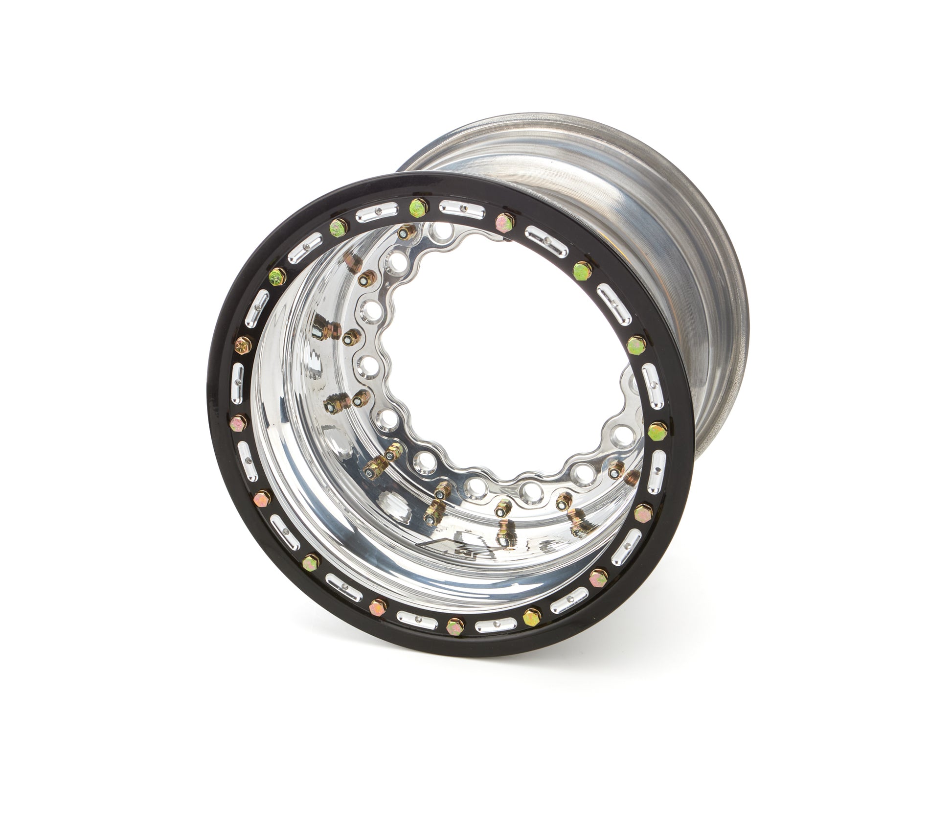 Keizer Aluminum Wheels, Inc. Outer Wheel Half 15x12.5 Wide w/ Beadlock Pol Wheels Wheel Outer Sections main image