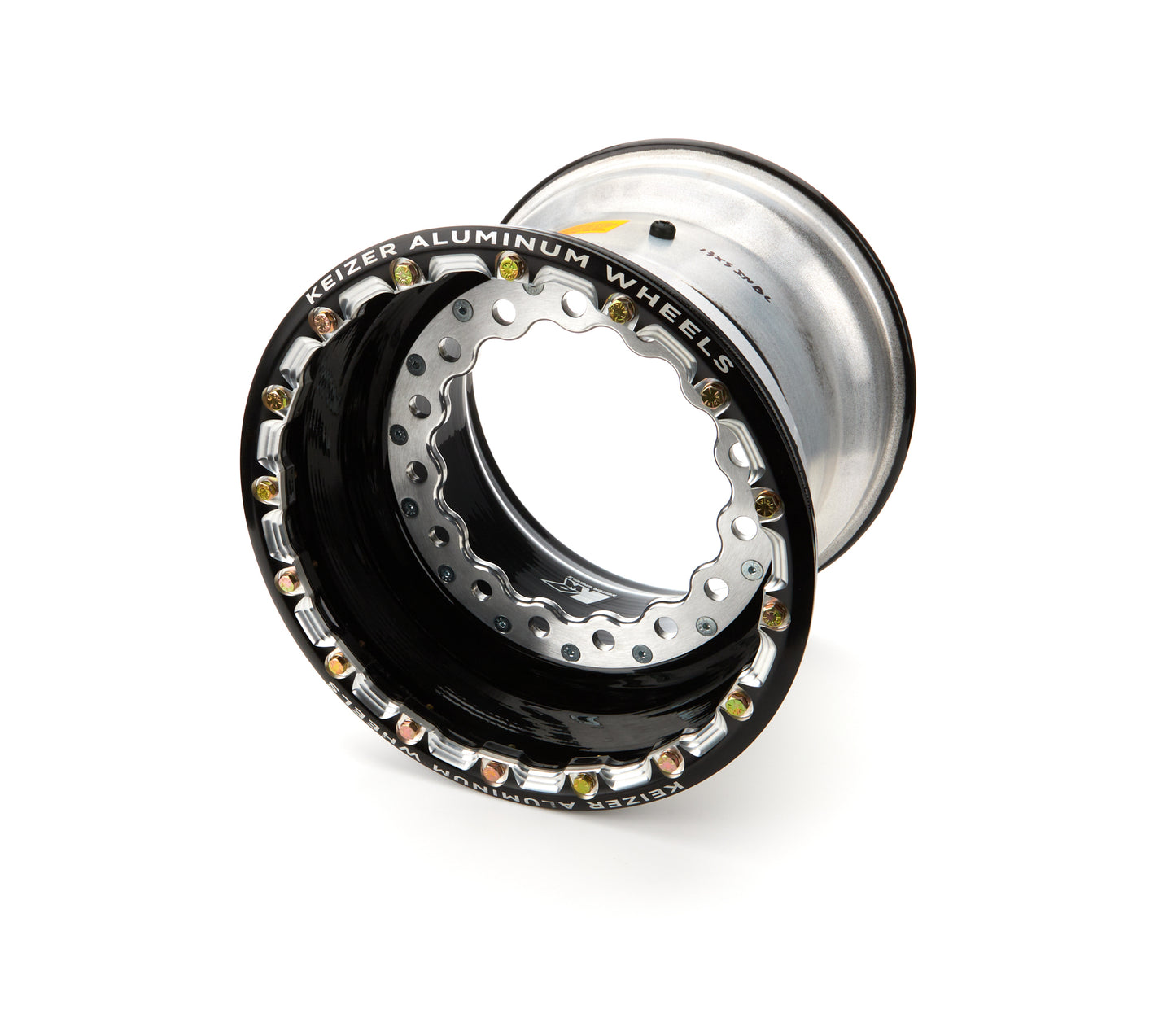 Keizer Aluminum Wheels, Inc. 15x13x5 Wide 5 BLK Inner B/L Modular Wheels Wheels main image