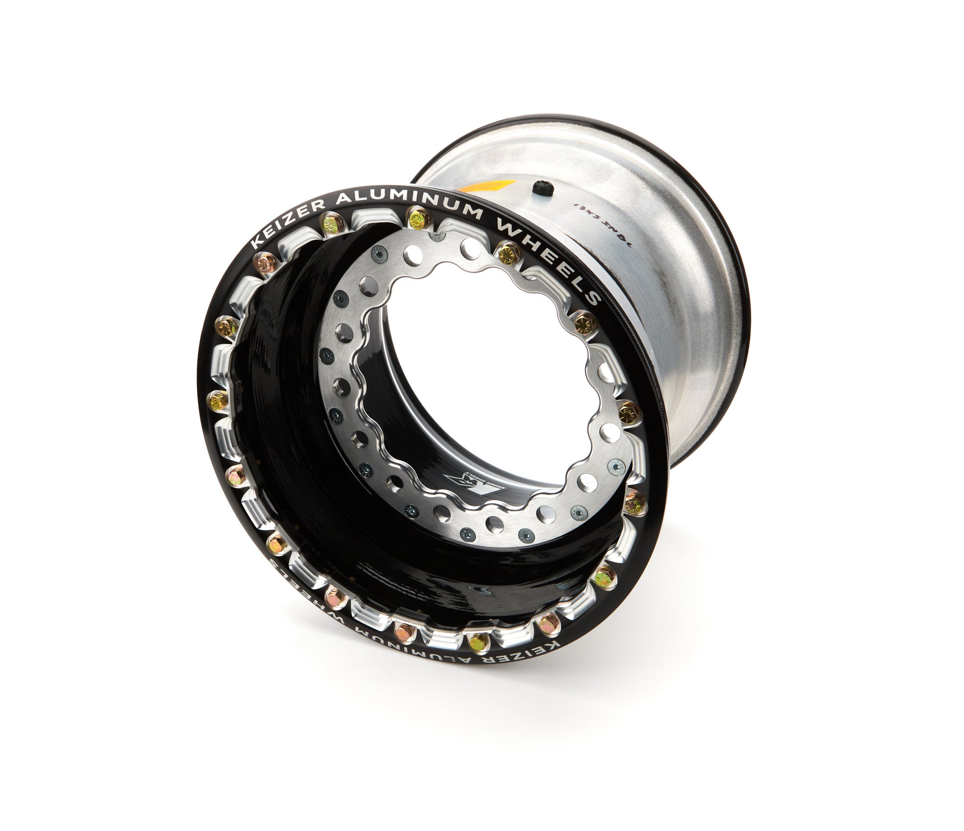 Keizer Aluminum Wheels, Inc. 15x13x5 Wide 5 BLK Inner B/L Modular Wheels Wheels main image