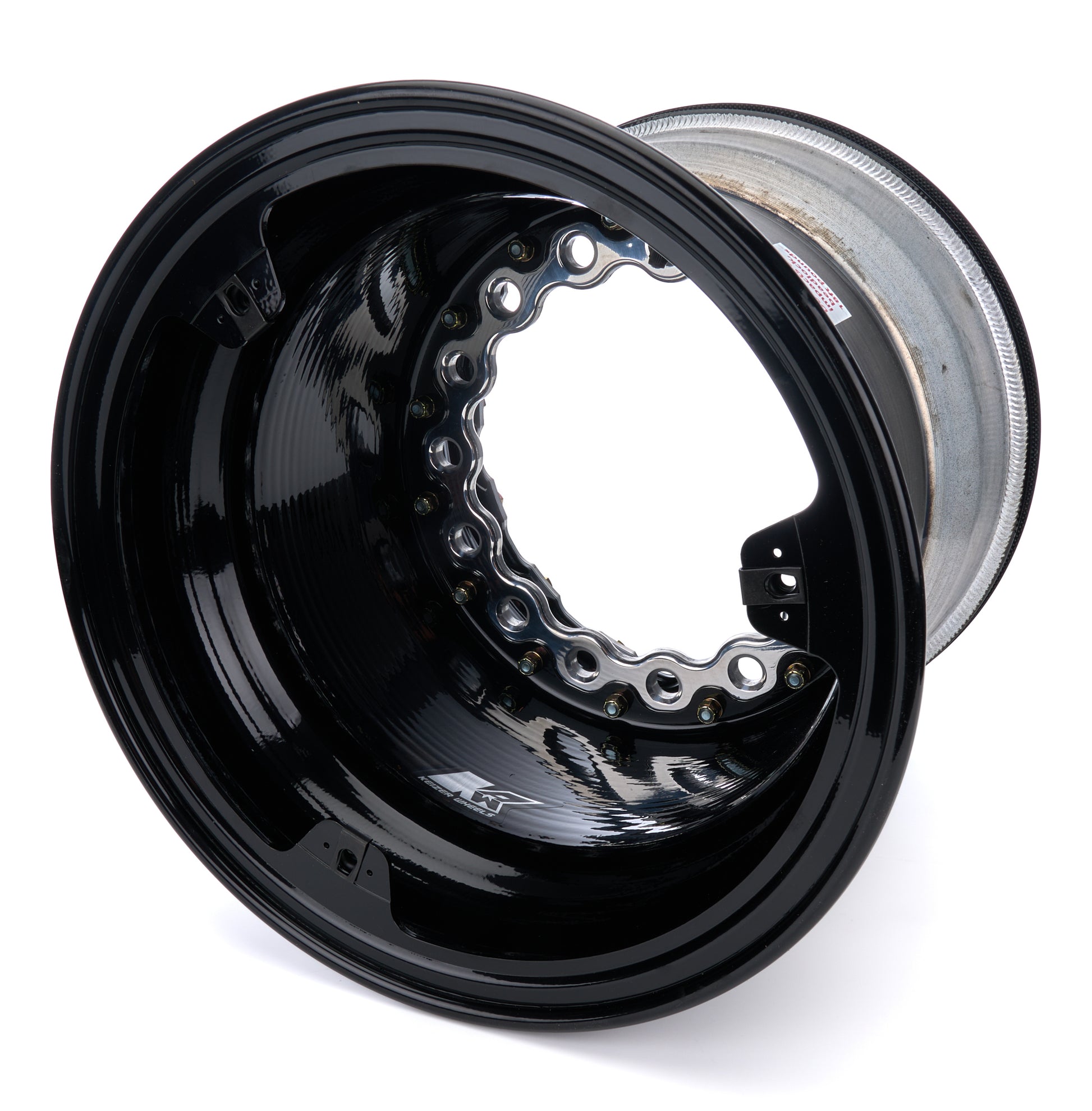 KEIZER ALUMINUM WHEELS, INC. Wheel Wide 5 15x14 5in BS Forged Inner B/L Blk Wheels and Tires Wheels main image