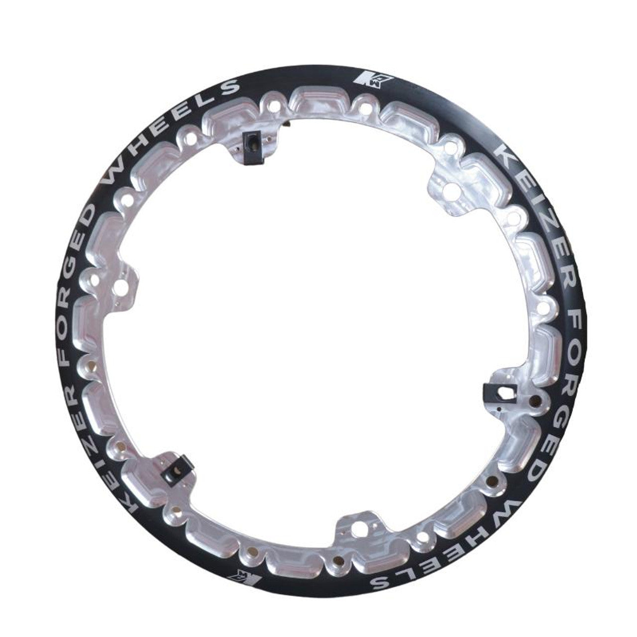 KEIZER ALUMINUM WHEELS, INC. Beadlock Ring Forged Blk 15in w/3 Threaded Tabs Wheels and Tires Tire and Wheel Accessories main image