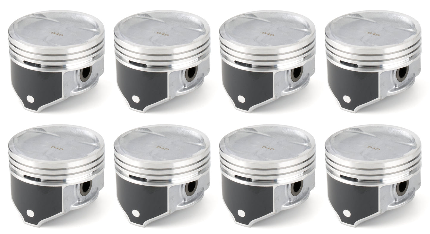 KB PERFORMANCE PISTONS AMC V8 360 Piston Set 4.120 Bore Dished Engines and Components Pistons and Piston Rings main image
