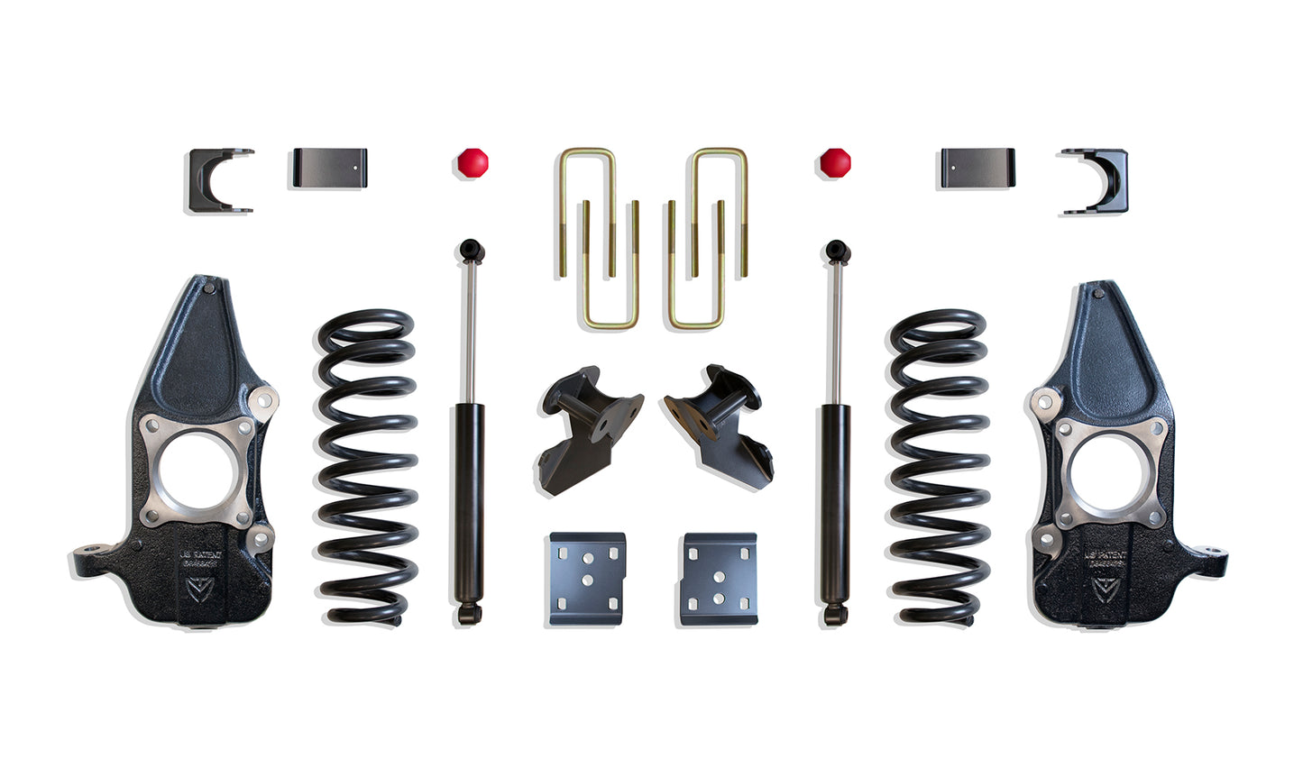 Maxtrac 09-14 Ford F-150 3/5in. Lowering Kit w/ Spindles-(Required 22in. Rims or Larger KC333435-4