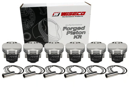 Wiseco BMW M50B25 2.5L Engine 11:1 CR 85MM Bore Custom Pistons (Set of 6) KE114M85
