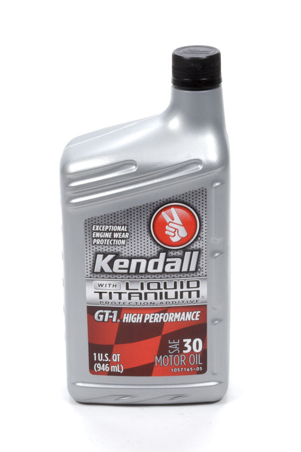 Kendall Oil Kendall 30w Gt-1 Hi Perf Oil 1qt Oils, Fluids and Additives Motor Oil main image