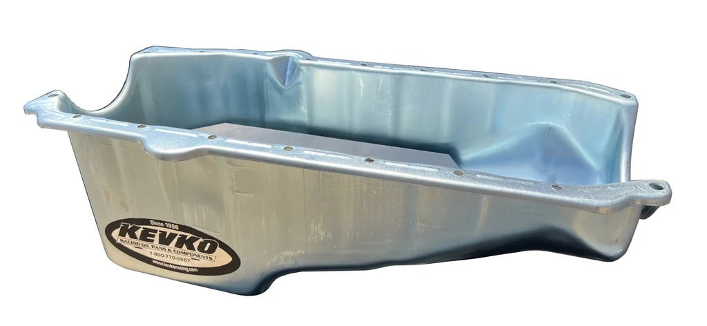KEVKO OIL PANS & COMPONENTS SBC Race Oil Pan Stock Appearing Engines and Components Engine Covers, Pans and Dress-Up Components main image