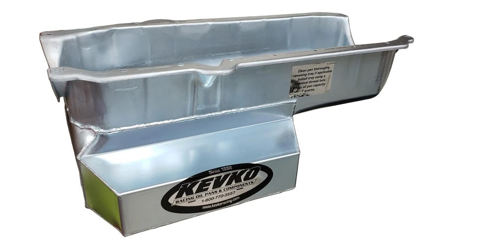 KEVKO OIL PANS & COMPONENTS IMCA Northern & Southern Sportmod 602 Crate Pan Engines and Components Engine Covers, Pans and Dress-Up Components main image