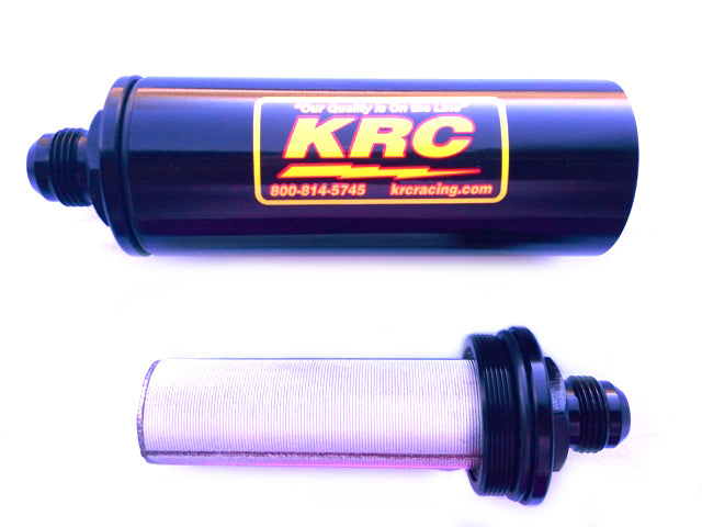 Kluhsman Racing Products #10AN Stainless Fuel Filter Fuel Pumps, Regulators and Components Fuel Filters and Components main image