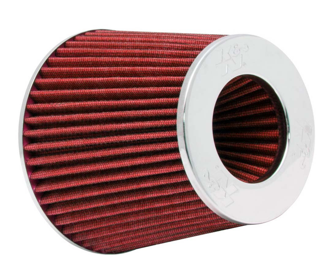 K&N Universal Clamp On Air Filter Red Air Cleaners, Filters, Intakes and Components Air Filter Elements main image