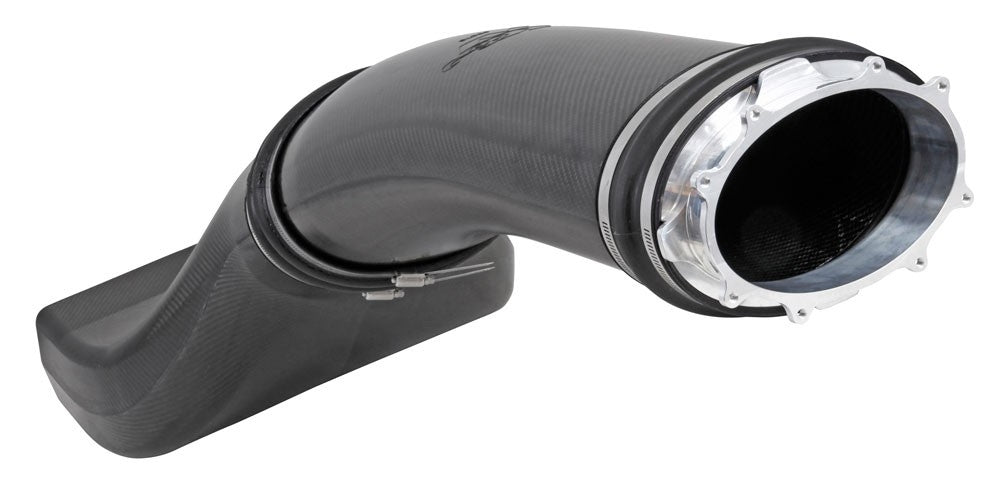 K&N Engineering K&N Universal NHRA Pro Stock Custom Racing Carbon Fiber Intake Tubes w/ Billet Throttle Body Adapter 100-8522