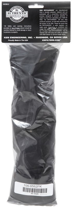 K&N Engineering K&N Air Filter Wrap - Black 100-8562PK