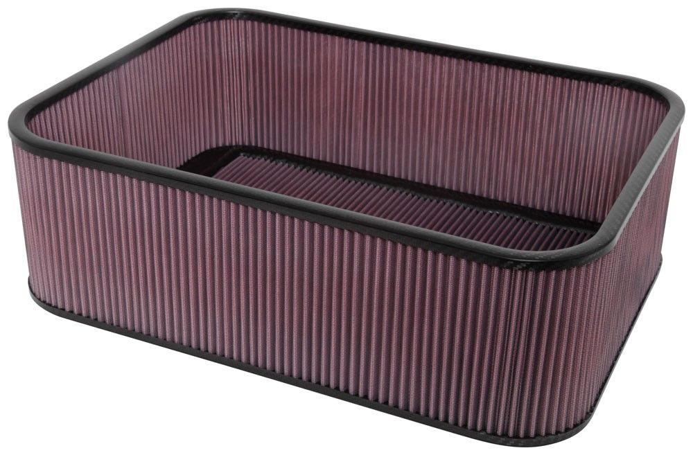 K&N Engineering K&N Custom Racing Assembly Carbon Fiber Air Box w/o Base - Large 100-8564