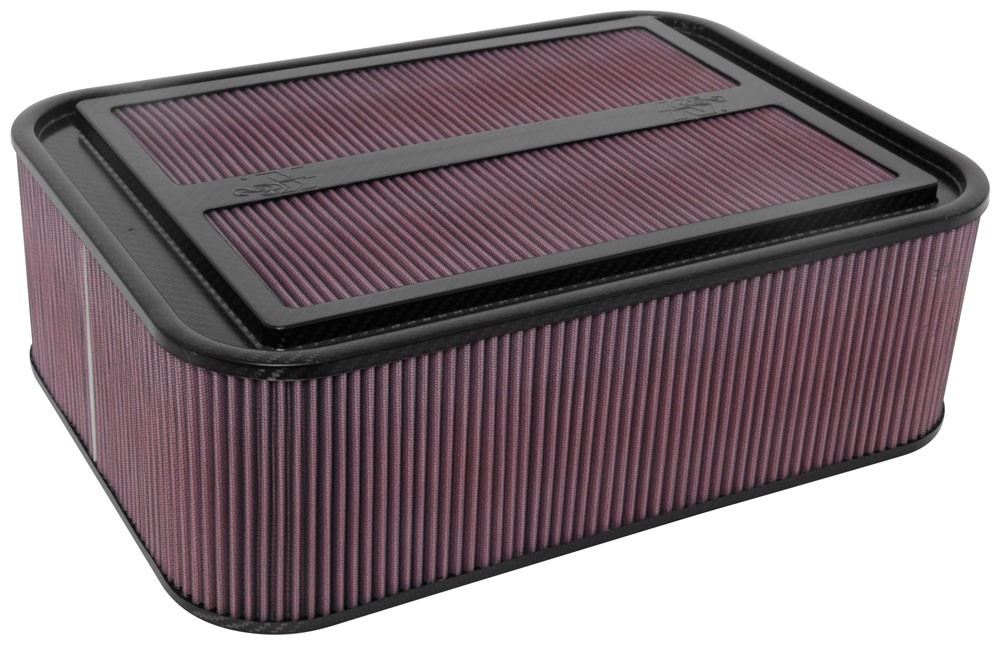 K&N Engineering K&N Custom Racing Assembly Carbon Fiber Air Box w/o Base - Large 100-8564