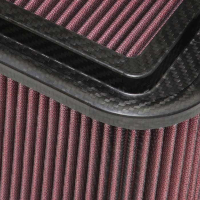 K&N Engineering K&N Custom Racing Assembly 19in x 6.5in Carbon Fiber Air Filter 100-8570