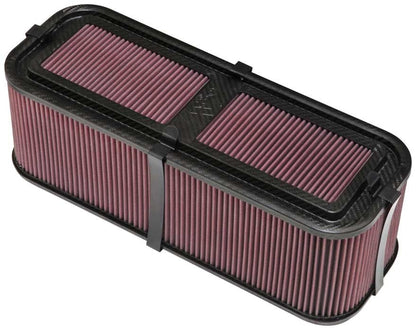 K&N Engineering K&N Custom Racing Assembly 19in x 6.5in Carbon Fiber Air Filter 100-8570