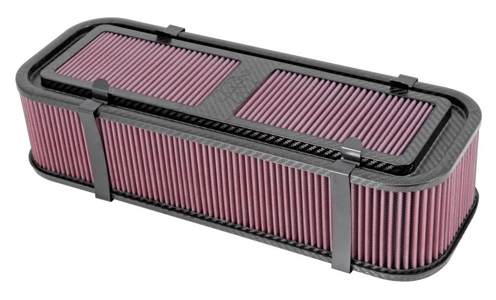 K&N Engineering K&N Custom Racing Assembly 19in x 4.75in Carbon Fiber Air Filter 100-8576