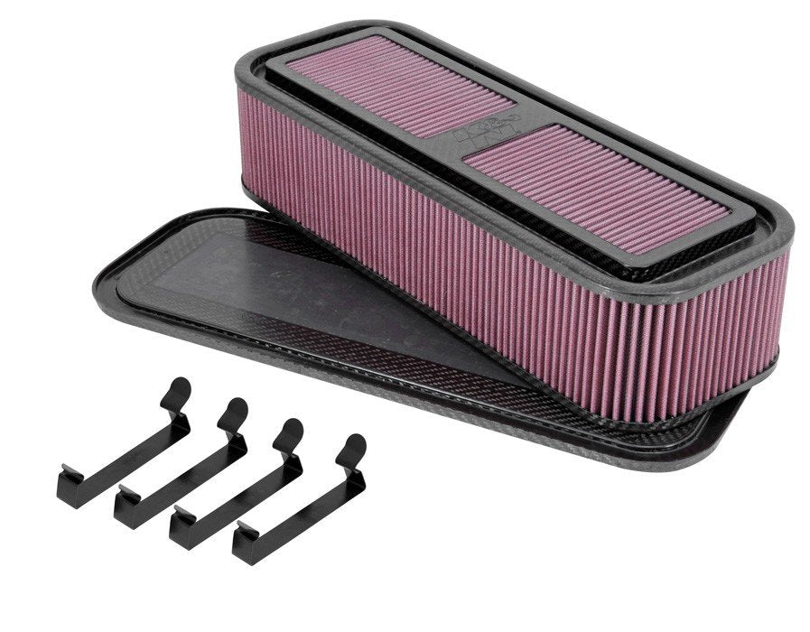 K&N Engineering K&N Custom Racing Assembly 19in x 4.75in Carbon Fiber Air Filter 100-8576