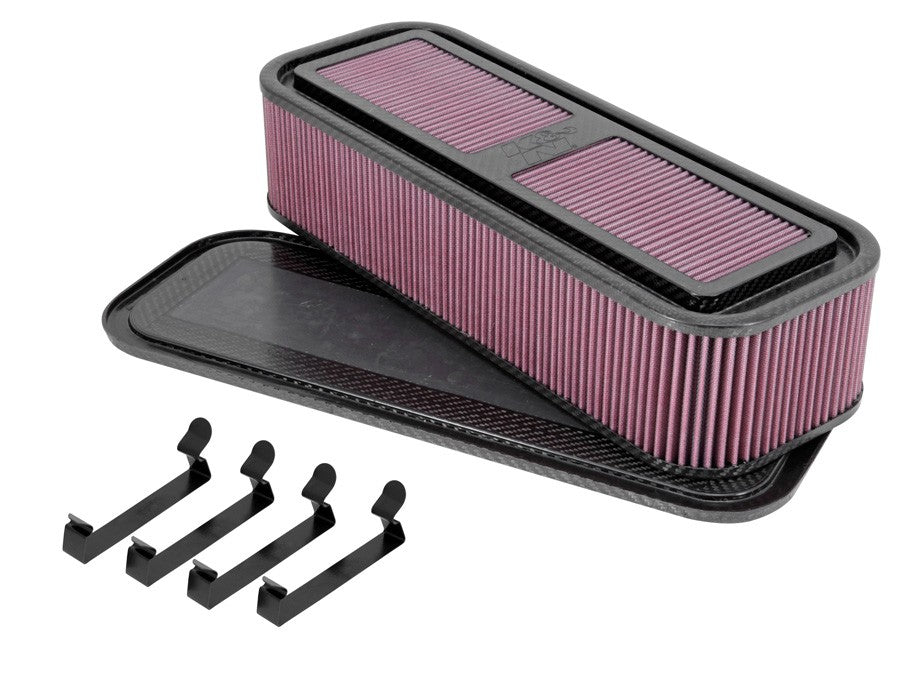 K&N Engineering K&N Custom Racing Assembly 19in x 4.75in Carbon Fiber Air Filter 100-8576