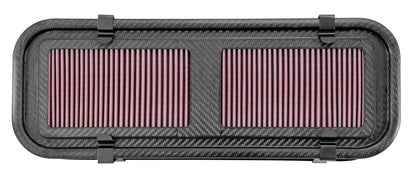 K&N Engineering K&N Custom Racing Assembly 19in x 4.75in Carbon Fiber Air Filter 100-8576