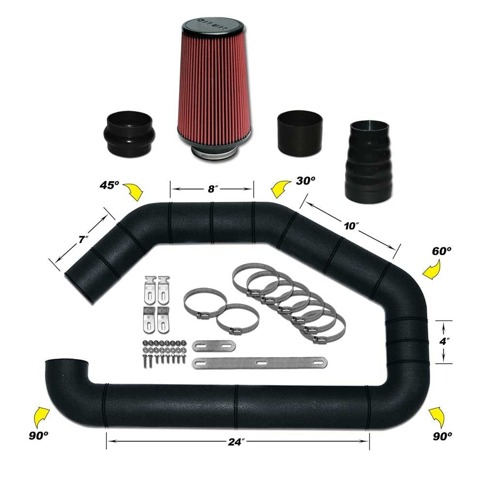 Airaid U-Build-It - Universal 3.5in Master Kit I w/700-420 (9in) Filter 101-351