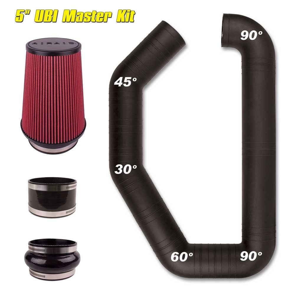 Airaid U-Build-It - Universal 5in Master Kit II w/700-496 9in Filter 101-501