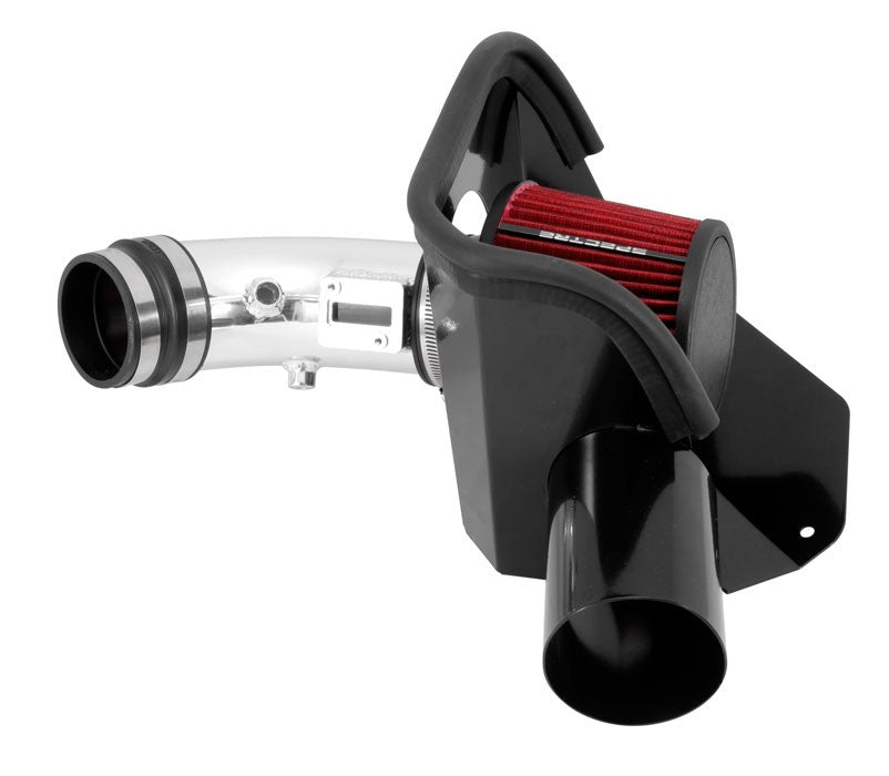 Spectre 07-12 Nissan Altima L4-2.5L F/I Air Intake Kit - Polished w/Red Filter 10233