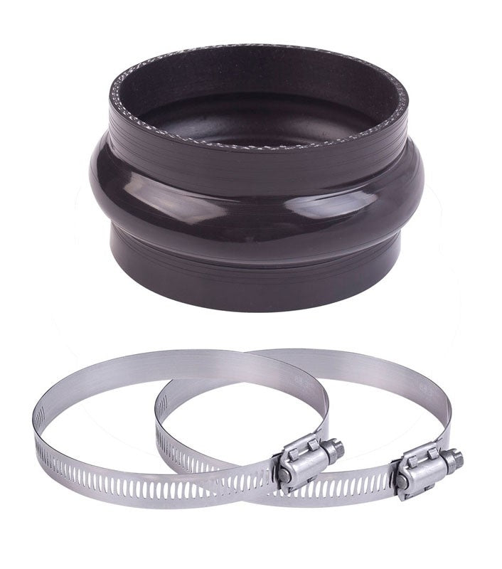 Airaid U-Build-It - 3in x 3in Hump Hose w/ Clamps - Silicone 140-300